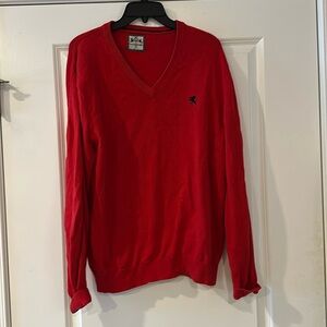 Express red V-neck men’s extra large